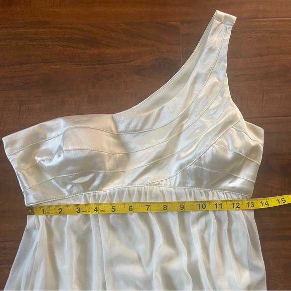 Vintage Trixxi Satin One Shoulder Dress - Picture 12 of 15